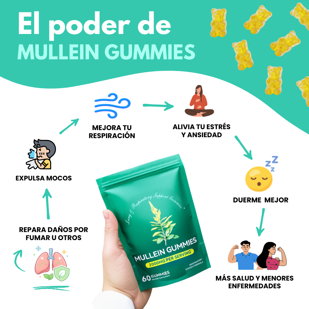 Gomitas Naturales Mullein